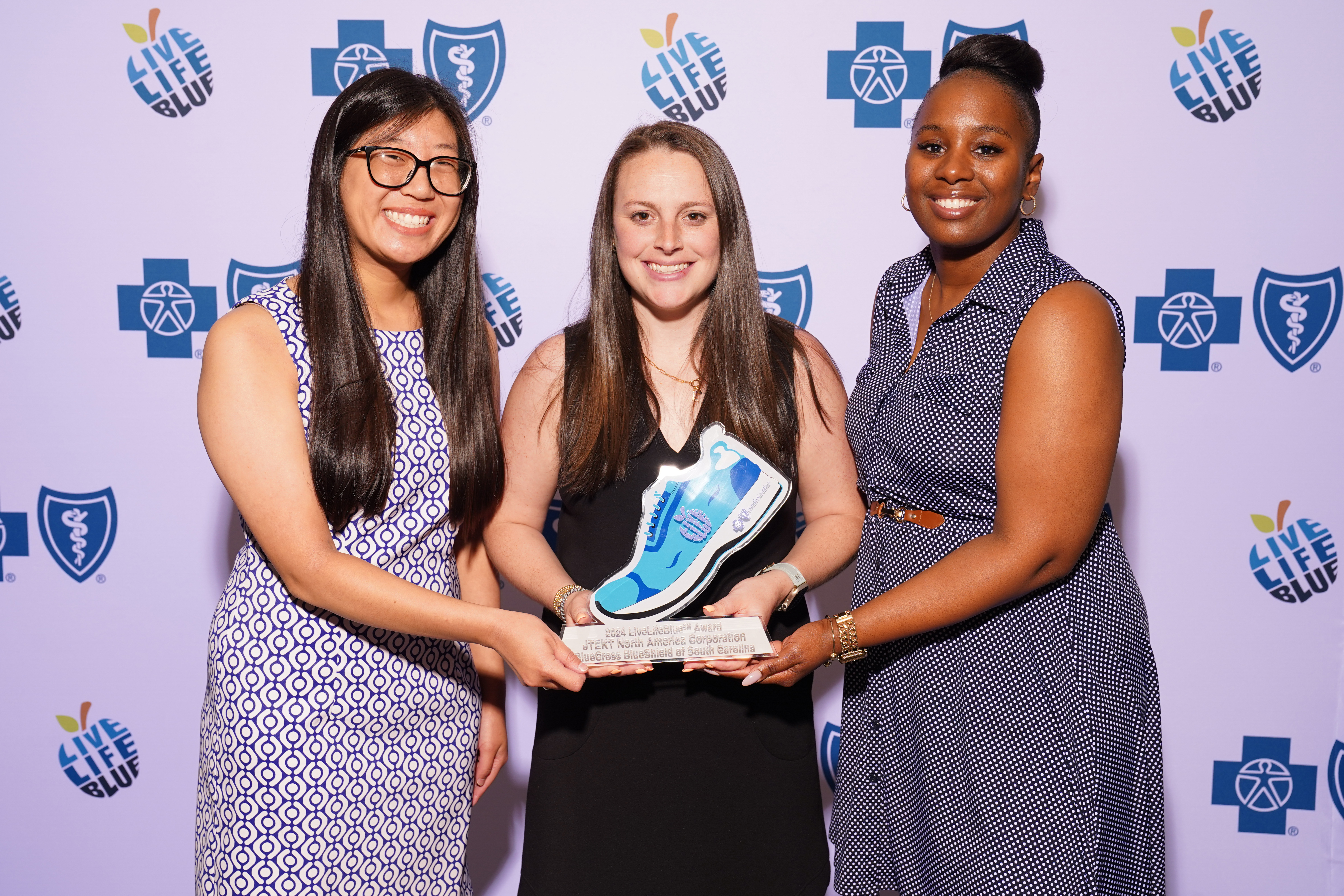 Representatives from JTEKT North America are pictured